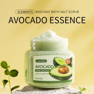 Muối tắm tẩy tế bào chết Body Trái cây SADOER với 3 mùi trái cây cao cấp (