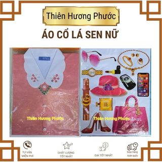 Áo cổ lá sen cao cấp giá sỉ
