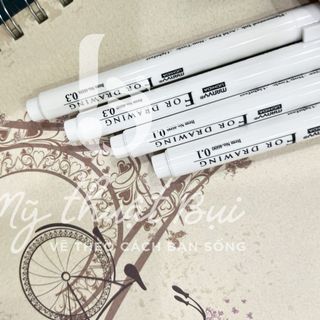 Bút Kim đi nét chính hãng Marvy 0.1/0.3- 1 hộp 12 cây