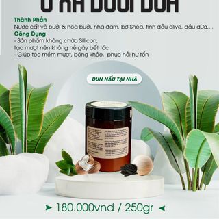 Combo Cốt Gội Bồ Kết Và Ủ Bưởi Xả Dừa