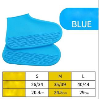 Bao giày đi mưa silicon, chống nước, chống thấm, chống trơn trượt. Ủng bọc giày đi mưa