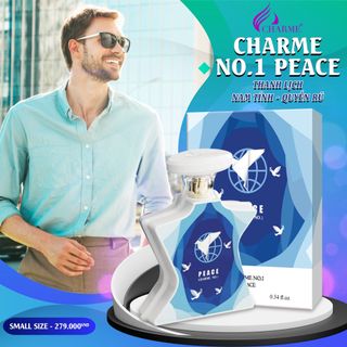 Nước Hoa CHARME N0.1 PEACE Tạo Sự Khác Biệt Cho Người Đàn Ông Lịch Lãm 100ml