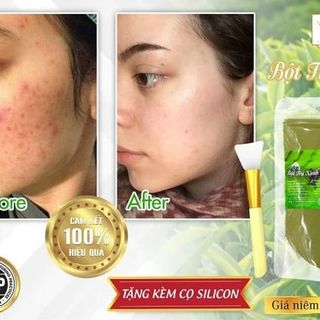 MẶT NẠ BỘT TRÀ XANH PHAP COSMEITC - vị cứu tinh cho nàng da dầu mụn giá sỉ