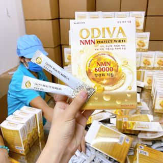 Bột uống trắng da mờ nám ODIVA giảm tàn nhang trẻ hóa da chống lão hóa hộp 30 gói