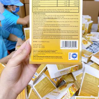 Bột uống trắng da mờ nám ODIVA giảm tàn nhang trẻ hóa da chống lão hóa hộp 30 gói