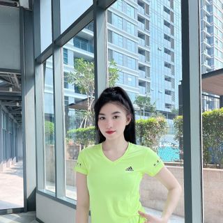 Áo nữ logo cổ tim Đồ Thể Thao Siêu Đẹp Giá Sỉ, Hàng Đẹp