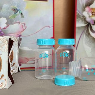 Bộ 3 bình trữ sữa Pur 125ml