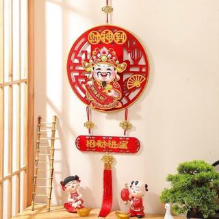 Dãi treo thần tài lắc đầu