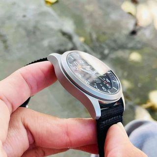 Đồng Hồ Nam Seiko 5 Cơ Cót Dây Vải Dù