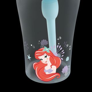 Ly uống lạnh kèm ống hút 3D