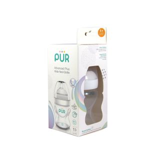 Bình sữa cổ rộng Pur Advanced Plus núm mềm 150ml