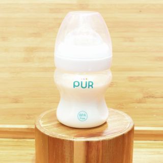 Bình sữa cổ rộng Pur Advanced Plus núm mềm 150ml