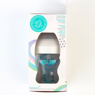 Bình sữa cổ rộng Pur Advanced Plus núm mềm 150ml