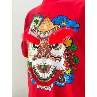 Áo Thun Tết LÂN VIỆT REMAKE Unisex Nam Nữ - cho Bé và Gia Đình - Form Rộng - bigsize - áo nhóm - đồng phục - áo lớp