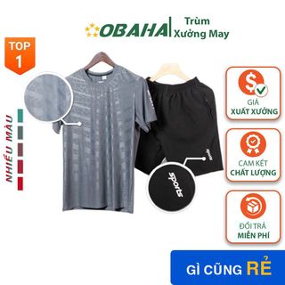 Bộ Quần Áo Thể Thao Nam Chất Thun Lạnh Co Giãn 4 Chiều 4 Màu SPORT - Mẫu MỚI Nhất giá sỉ