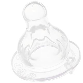 Bình sữa thủy tinh chống sốc cổ thường Pur 240ml