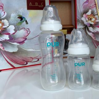 BÌNH SỮA CỔ THƯỜNG PUR COMFORT FEEDER 60ML