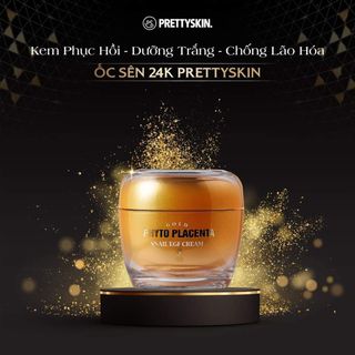 Kem ốc sên 24k Prettyskin trắng da, chống lão hóa giá sỉ