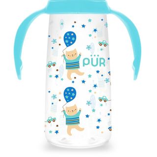 BÌNH SỮA PP CỔ ĐIỂN CÓ QUAI PUR 250ML