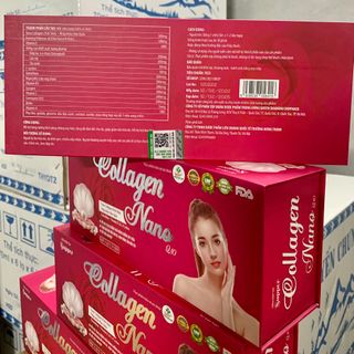 Viên Uống Đẹp Da Supper COLLAGEN NANO Q10 - Giúp Đẹp Da , Ngừa Lão Hóa , Sạm , Nám ( Hộp 3 lọ x 15 Viên )