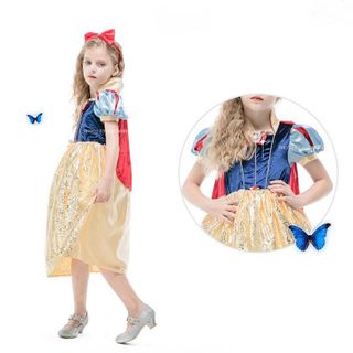 Trang phục hóa trang Bạch Tuyết kèm băng đô