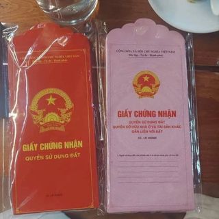 Lixi Sổ Đỏ - Lixi Tết 2023