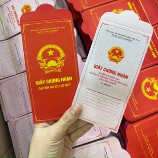 Lixi Sổ Đỏ - Lixi Tết 2023