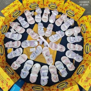Sandal trẻ em quai ngang dán đế mềm êm chân K556