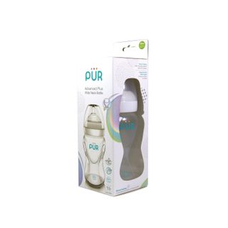 Bình sữa cổ rộng Pur Advanced Plus núm mềm 250ml