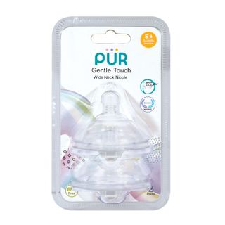 VỈ 2 NÚM TI CHO BÌNH CỔ RỘNG PUR ADVANCED PLUS