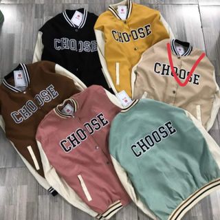 Áo bomber nam nữ chất dạ và nhung 40-65kg