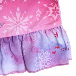 Váy mặc nhà Frozen Hồng - Disney (tay ngắn) cho bé kèm băng đô