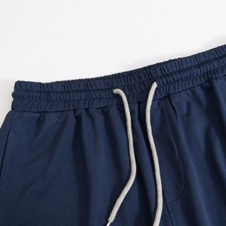 Bộ Quần Áo Mặc Nhà Thể Thao Nam Cổ Tròn Chất Liệu Poly Cá Sấu Cao Cấp Phong Cách Hiện Đại OBAHA