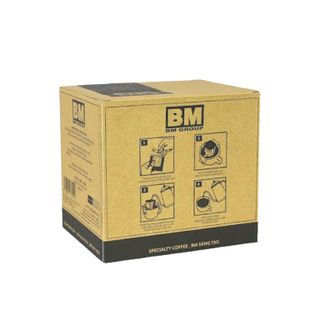 [Cà phê phin giấy] 10 phin, Robusta và Arabica, BM Sáng Tạo