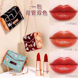 Set son Ansel 2 cây vỏ đỏ nhung