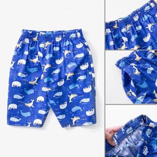 Quần đùi nam cartoon mặc nhà Litaia Quần short đi biển thoải mái