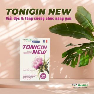 Bổ gan TONIGIN NEW - Nhập Pháp - Bổ gan, tăng cường chức năng gan, hạ men gan, gan nhiễm mỡ...