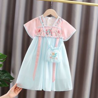 Đầm sườn xám cho bé