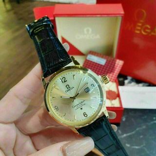 ĐỒNG HỒ OMEGA DÂY DA ĐEN NAM HOT HOT