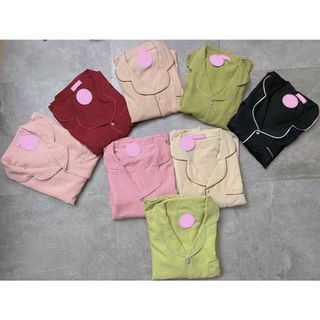 BỘ PIJAMA MẶC NHÀ DÀI TAY CHẤT ĐŨI XỐP MỀM NHẸ
