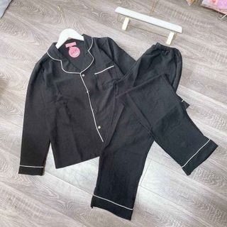 BỘ PIJAMA MẶC NHÀ DÀI TAY CHẤT ĐŨI XỐP MỀM NHẸ