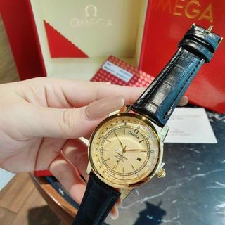 ĐỒNG HỒ OMEGA NAM DÂY DA ĐEN HOT HOT