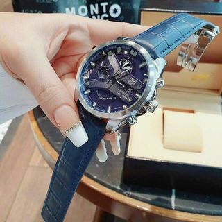 ĐỒNG HỒ TAG HEUER DÂY DA 6KIM TRUNG CẤP
