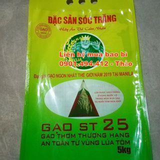 Bao gạo 5kg, 10kg hàng có sẵn, giá rẻ