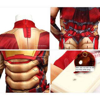 Trang phục hóa trang Người Sắt (Iron Man) kèm phụ kiện