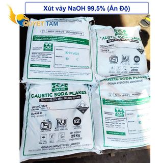 Xút vảy Ấn Độ NaOH 99% - Caustic Soda Flake