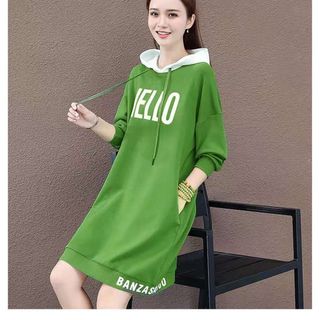 ĐẦM THUN SUÔNG HELLO CÓ NÓN - DT1708