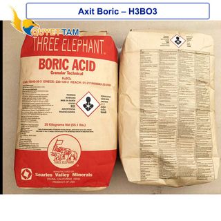 Axit Boric – H3BO3 (USA, 25kg/bao) giá sỉ