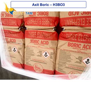 Axit Boric – H3BO3 (USA, 25kg/bao)