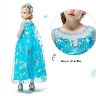 Trang phục hóa trang Elsa - Nữ hoàng Băng Giá